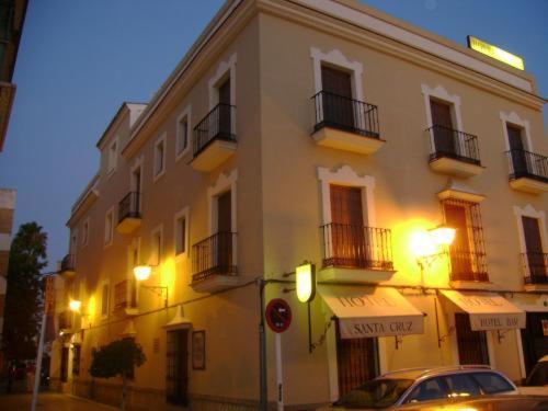 Santa Cruz Hotell Los Palacios Y Villafranca Exteriör bild